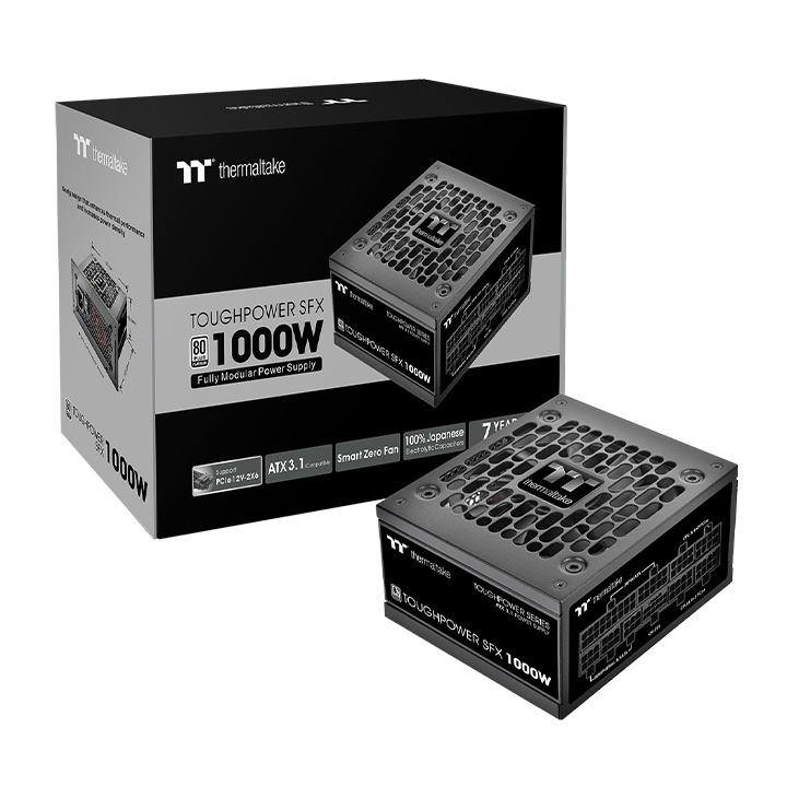 THERMALTAKE 1000W 80+ PLATINUM TOUGHPOWER PS-STP-1000FNFAPE-1 Tam Modüler SFX Power Supply