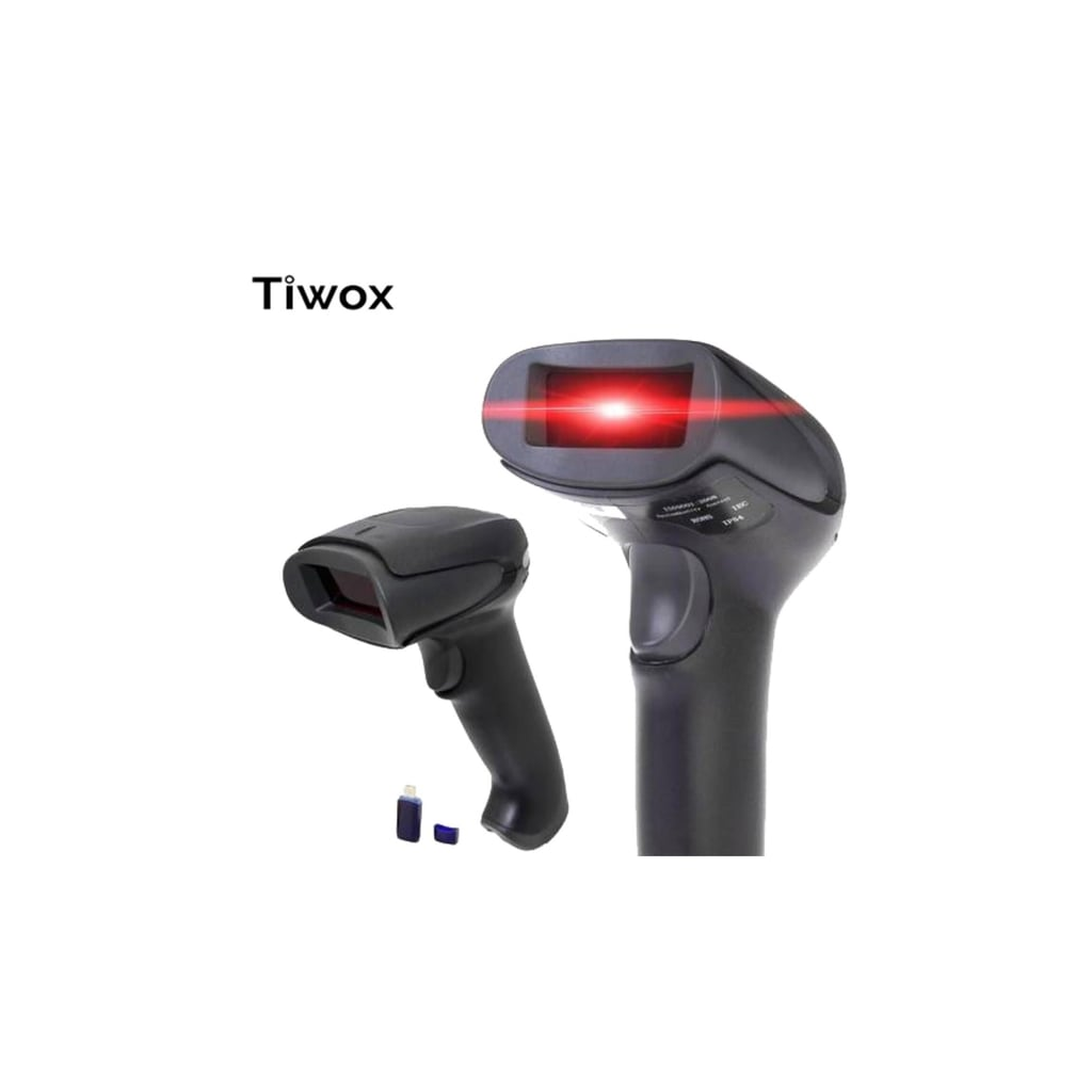 Tiwox VSK-118+, EL Tipi, Laser, 2D Karekod, Kablosuz, Barkod Okuyucu (Mini Usb Dongle ile birlikte)