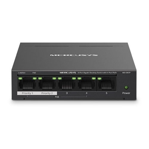 TP-LINK 5port 65w 4port PoE MS105GP GIGABIT Yönetilemez Switch