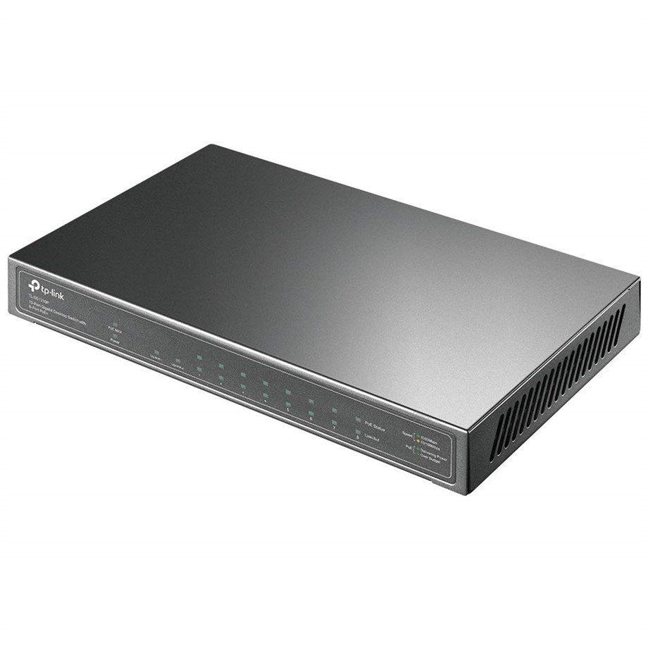 TP-LINK TL SG1210P 10P GBIT 8P POE SWITCH+1 SFPTP-LINK TLSG1210P 10P GBIT 8P POE SWITCH+1SFPTp-LinkSwitchB04512
