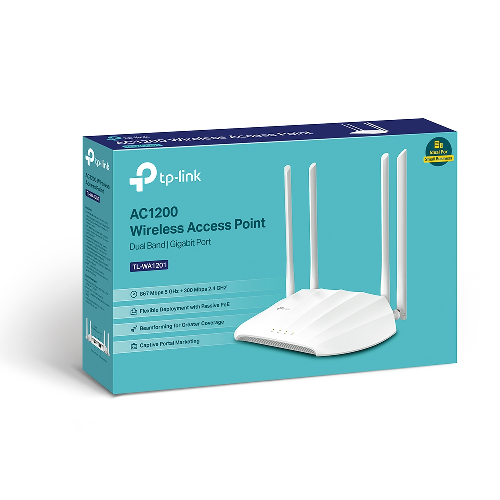 TP-LINK TL-WA1201 WIFI5 AC1200 Dual Band Access Point