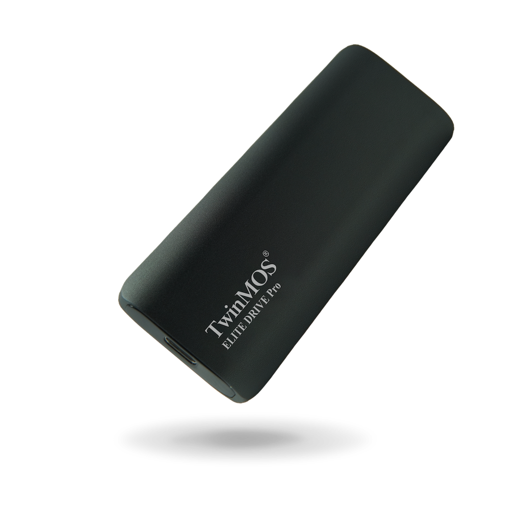 TwinMOS PSSD2TBEDP, 2TB, Taşınabilir External SSD, USB 3.2, Type-C (Dark Gray)