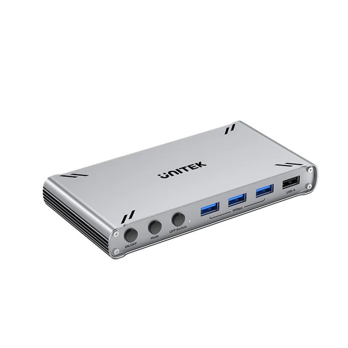 UNITEK USB-C 10GBPS HDMI KVM SWITCH (D1118AGY01-EU)
