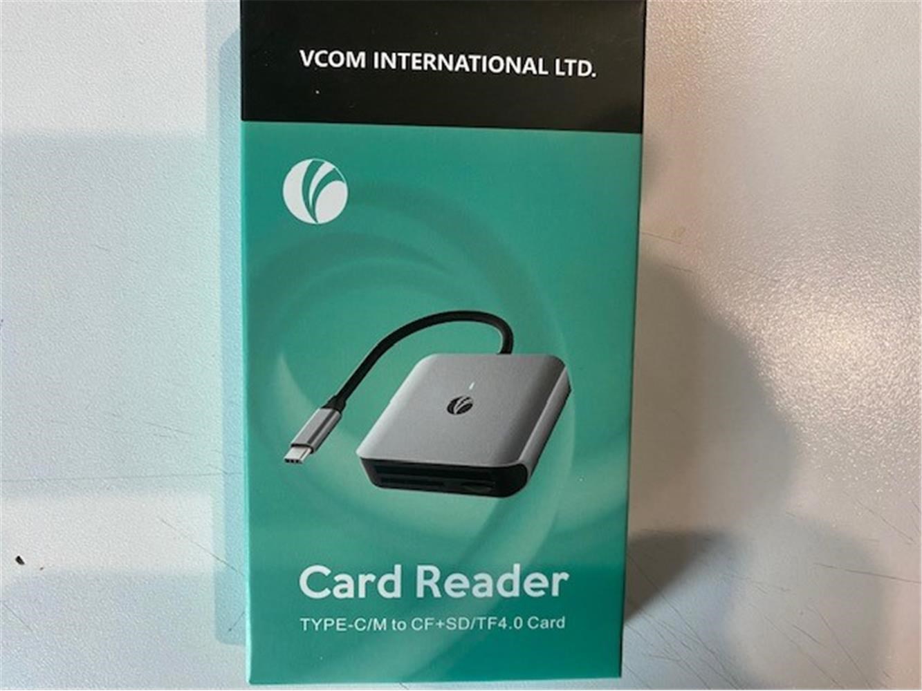 Vcom Card Reader Type-c-m CF+Sd-Tf4 Card