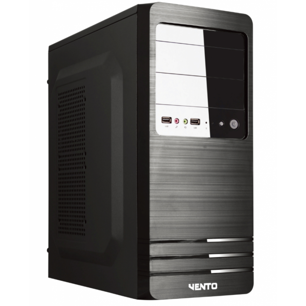 VENTO VS114F Mid Tower, Peak 400W Siyah, Kurumsal KASA