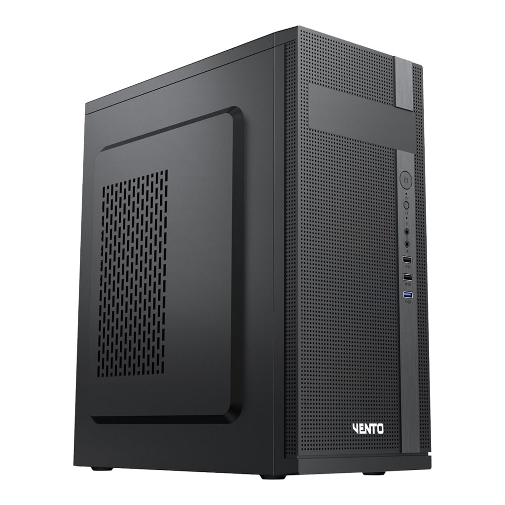 VENTO VS115F 300W 1x8CM FAN ATX 1xUSB2.0/1xUSB3.0 SİYAH KASA