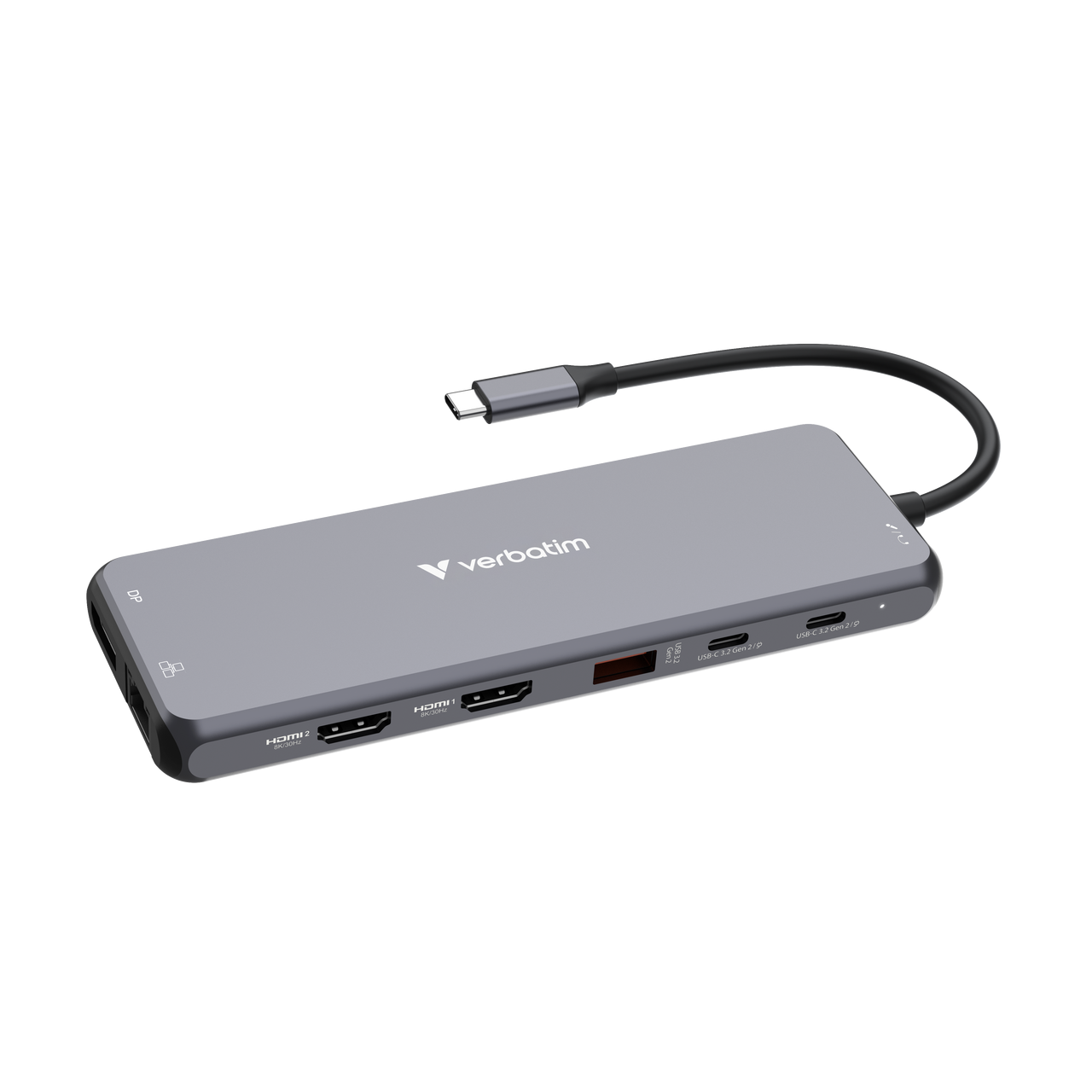 VERBATIM CMH-05 USB-C Pro 5 Port Çok Bağlantı Noktalı Dock