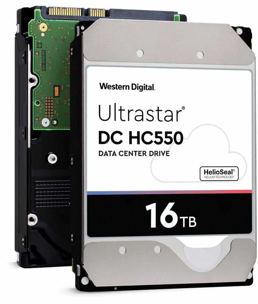 Wd 16TB Ultrastar Enterprise WUH721816ALE614 512MB 7200RPM Data Center 7-24 Nas Hard Disk
