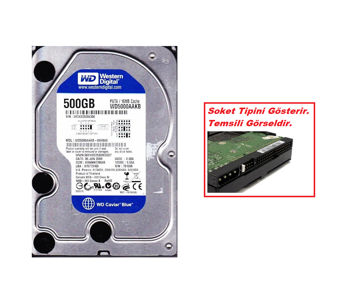 Wd 500GB 3.5