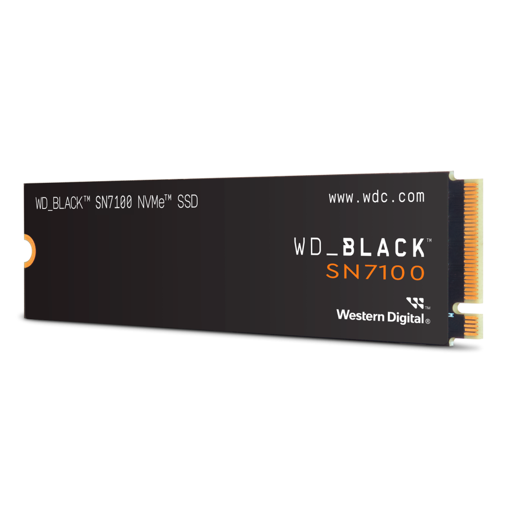 WD Black SN7100, WDS200T4X0E, 2TB, 7250/6900, Gen4, NVMe PCIe M.2 2280,  SSD