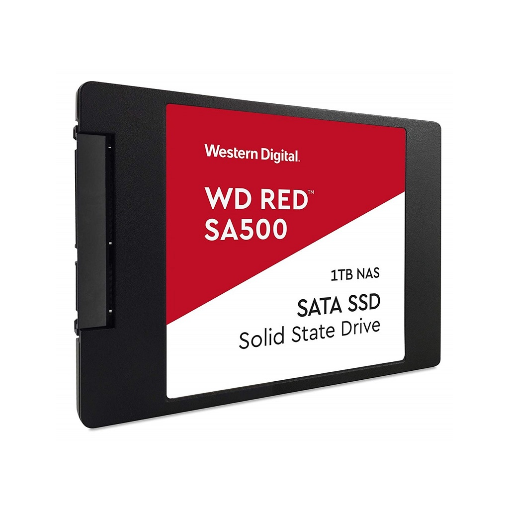 WD Red SA500, WDS100T1R0A, 1TB, 560/530, SERVER ve NAS için Enterprise, 2,5
