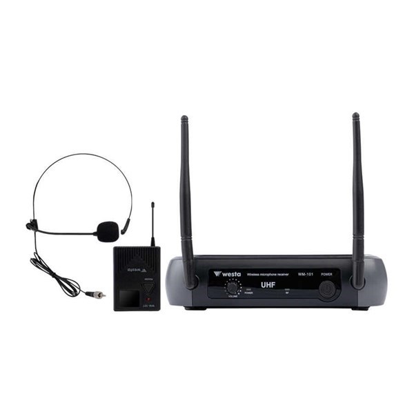 WESTA WM-101T 1 Receiver+1 Lavalier (Yaka) Mikrofon Seti