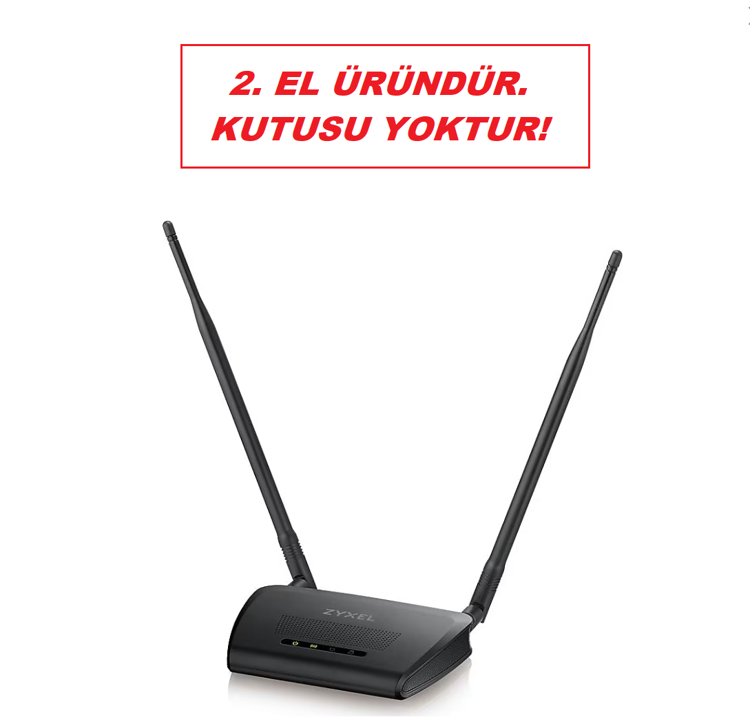 Zyxel WAP3205 V3 300 Mbps Access Point İkinci El Adaptörsüz KutusuzZyxelRouter | Ağ GenişletmeİkinciEl-1