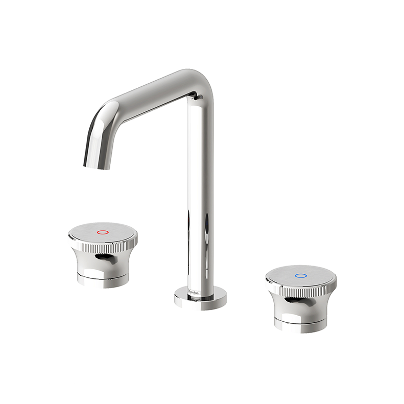 TeskaNorma Shine Lavabo Bataryası-Krom