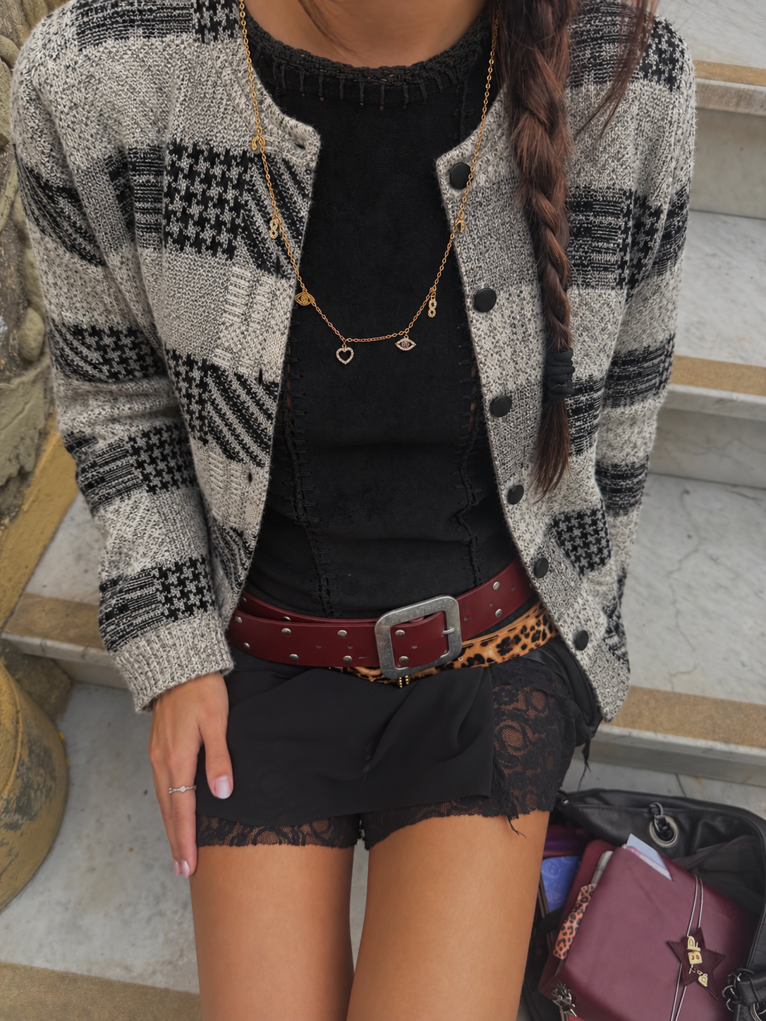 1980s Button-Up Hırka/Ceket