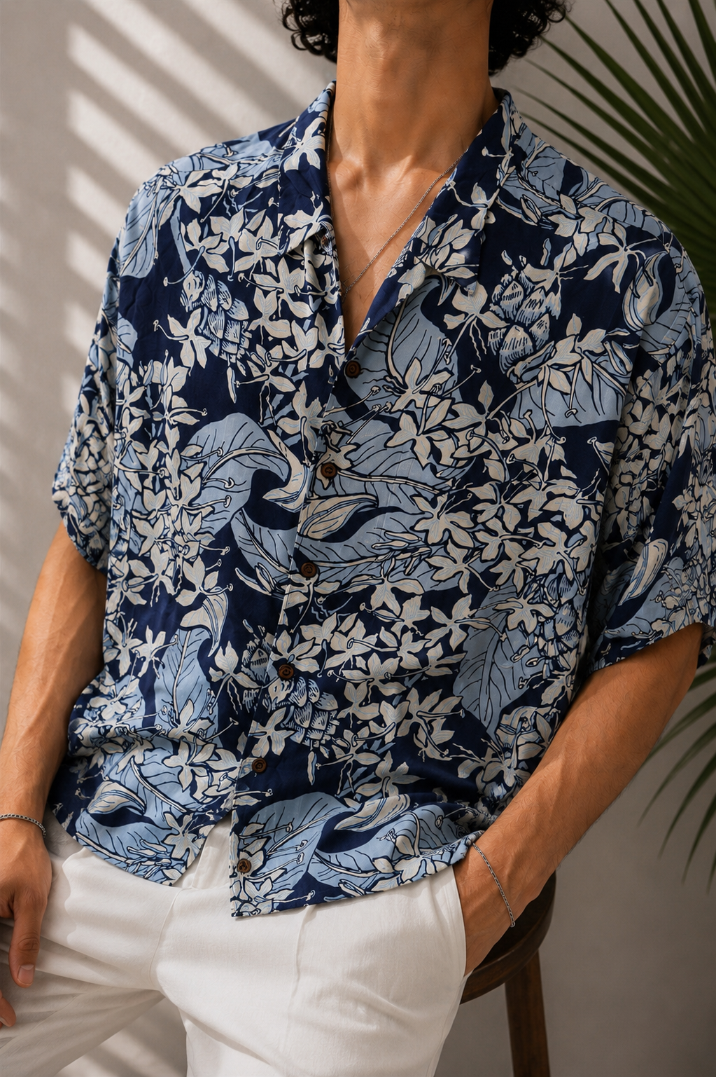 1990s Hawaii Fabric Gömlek