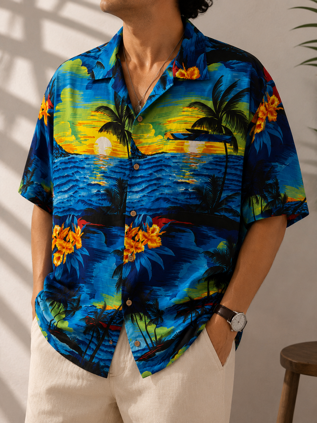 1990s Hawaii Gömlek