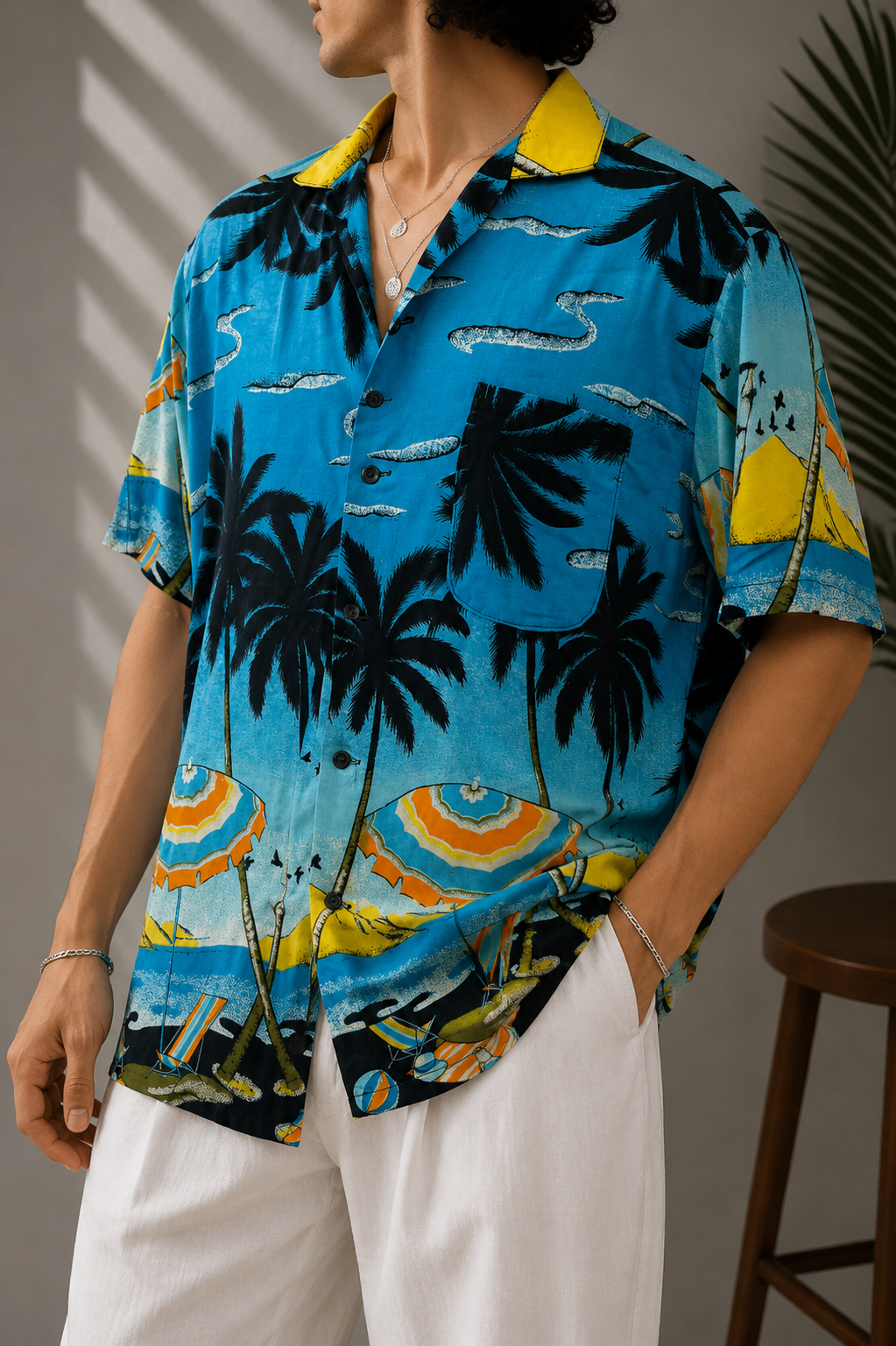1990s Hawaii Gömlek