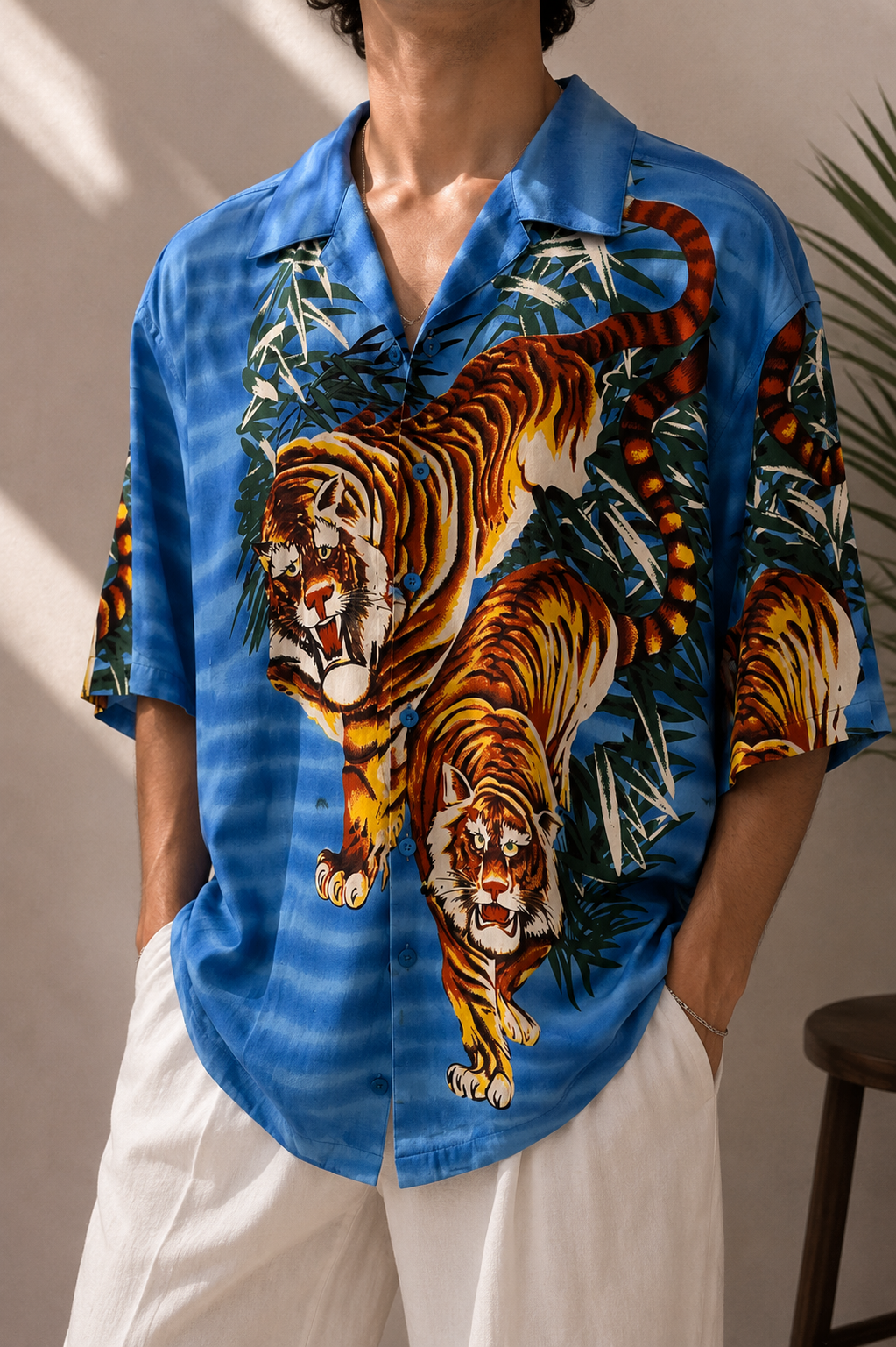 1990s Leon Hawaii Oversize Gömlek