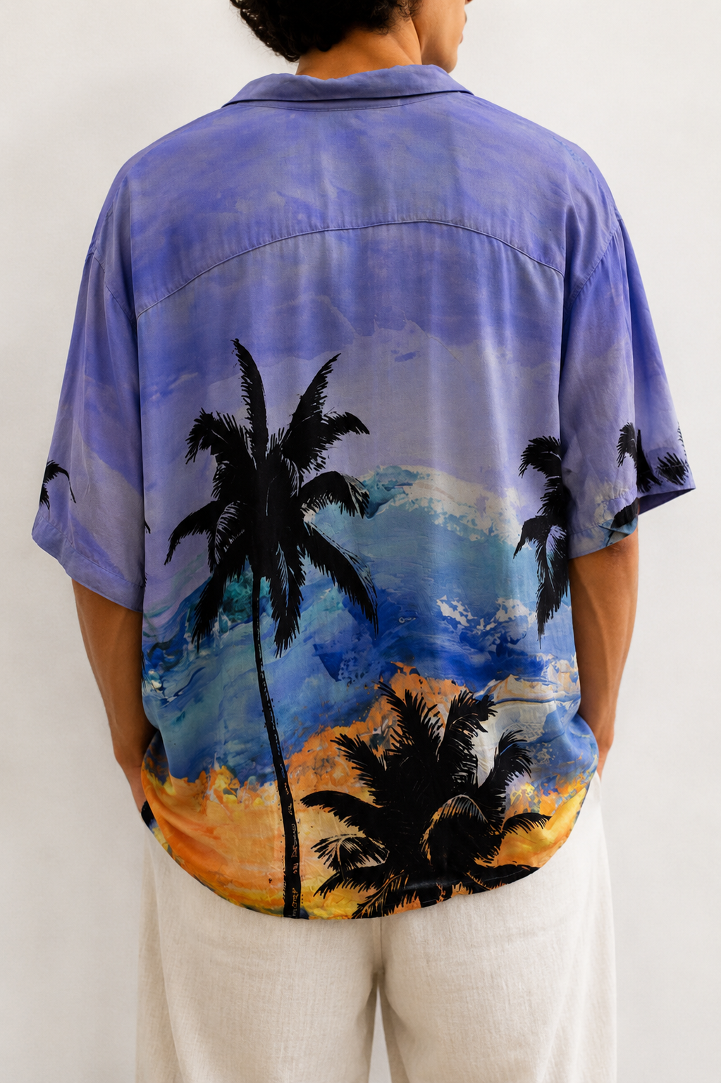 1990s Oversize Hawaii Gömlek
