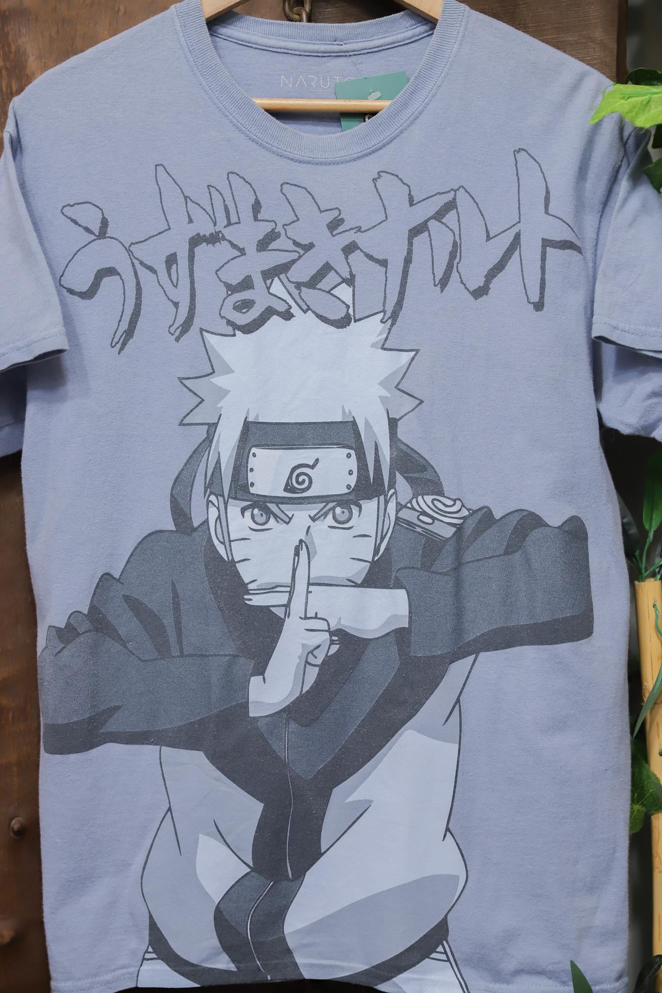 2000s Anime Naruto T-Shirt