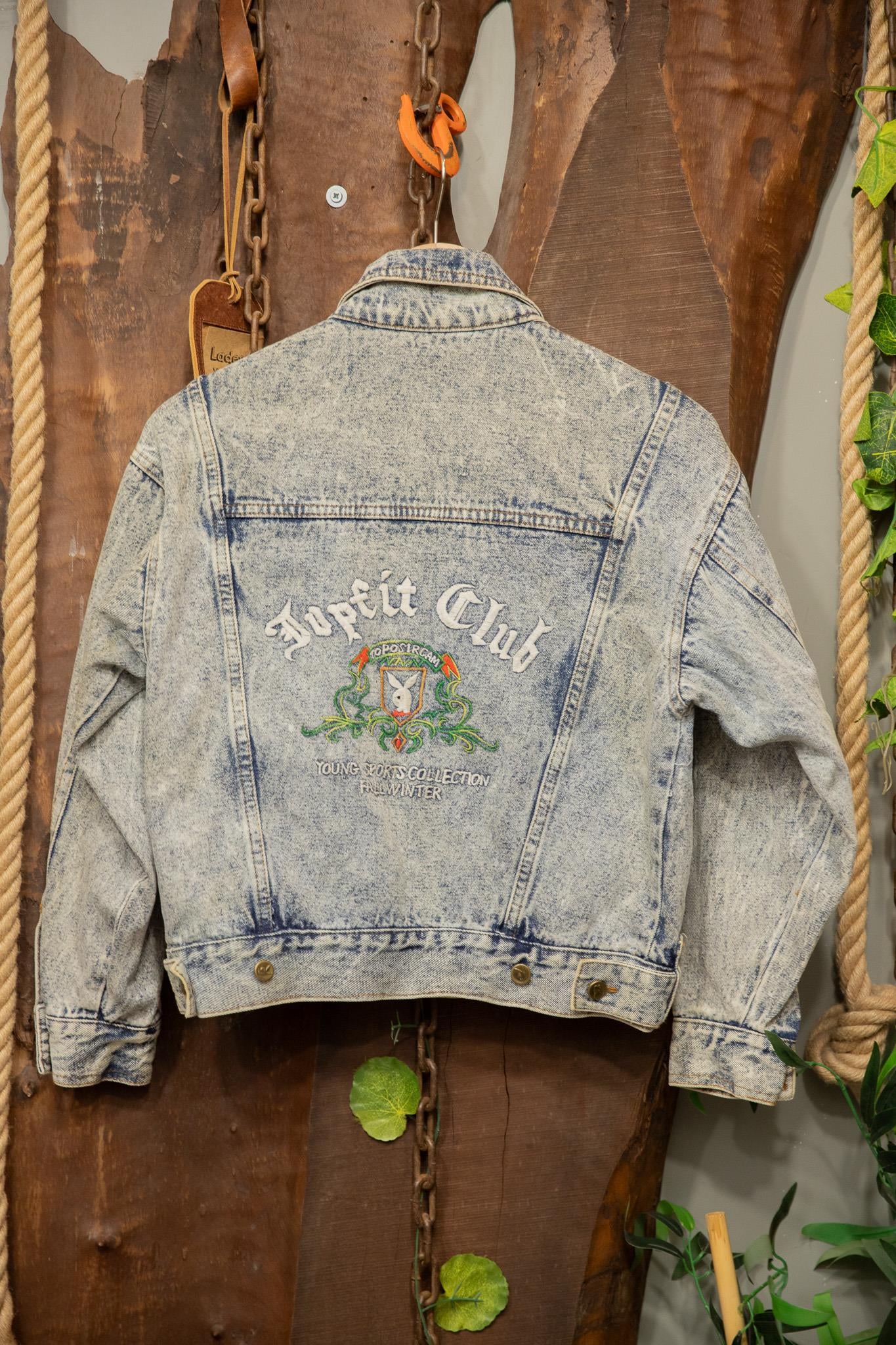 2000s Bunny Club Denim Ceket