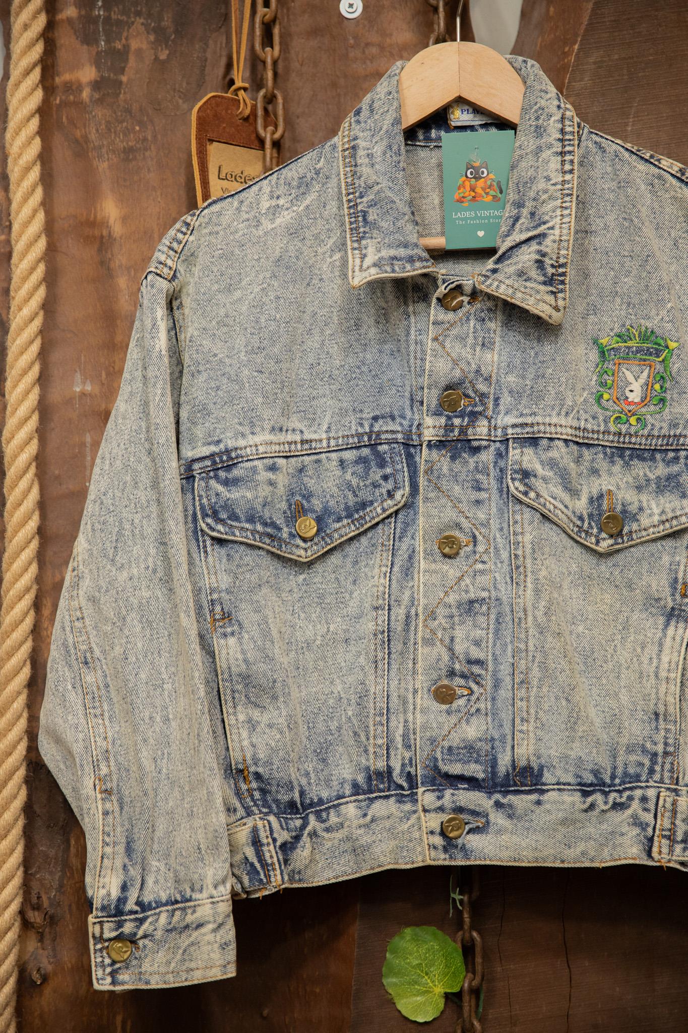 2000s Bunny Club Denim Ceket