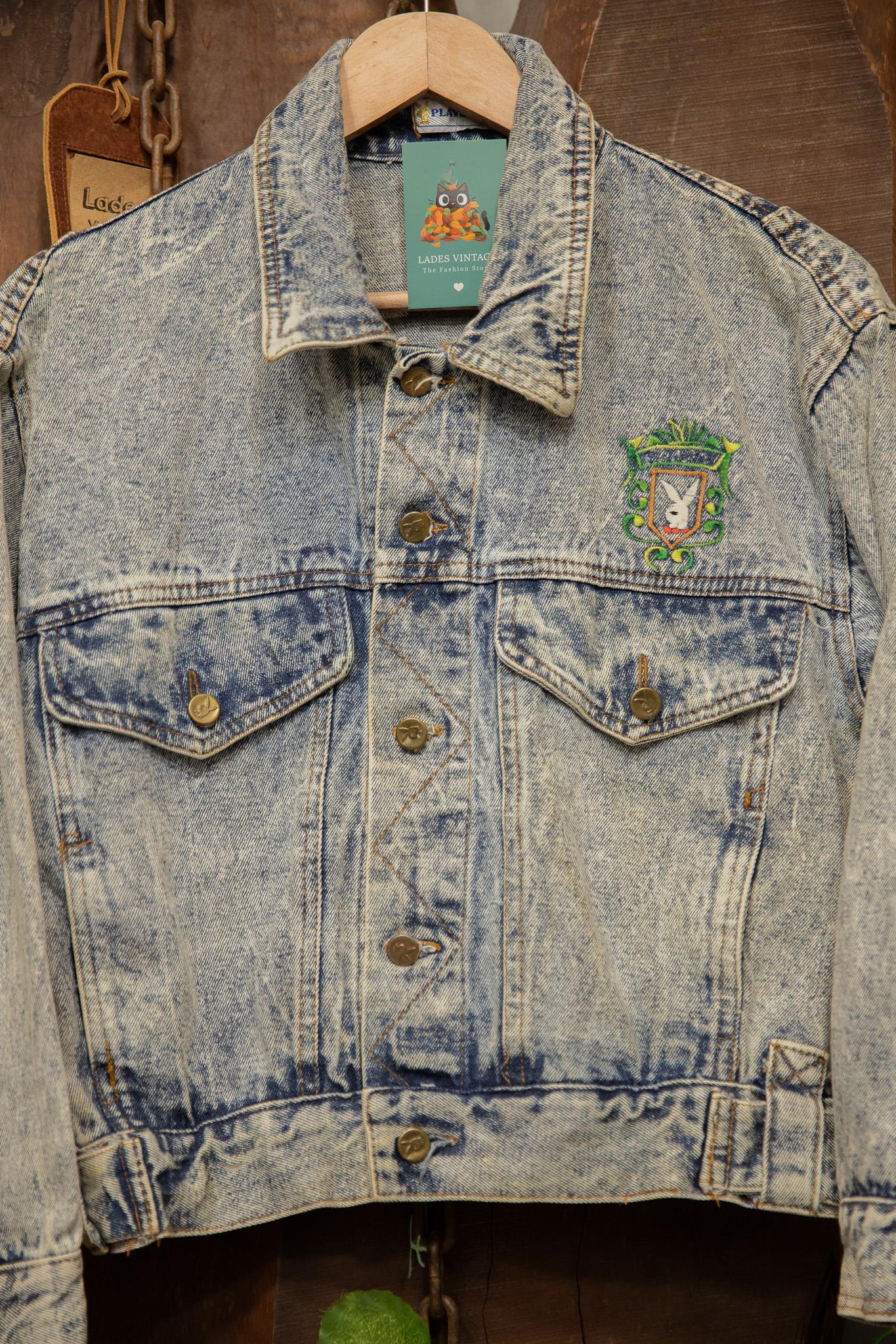 2000s Bunny Club Denim Ceket