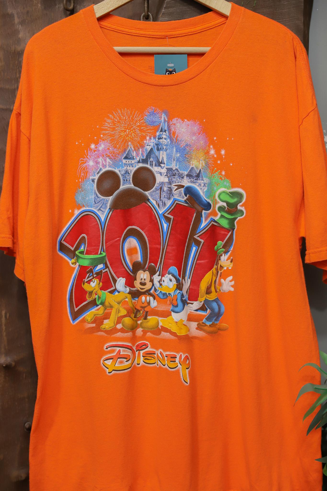 2000s Disney Orange Tişört