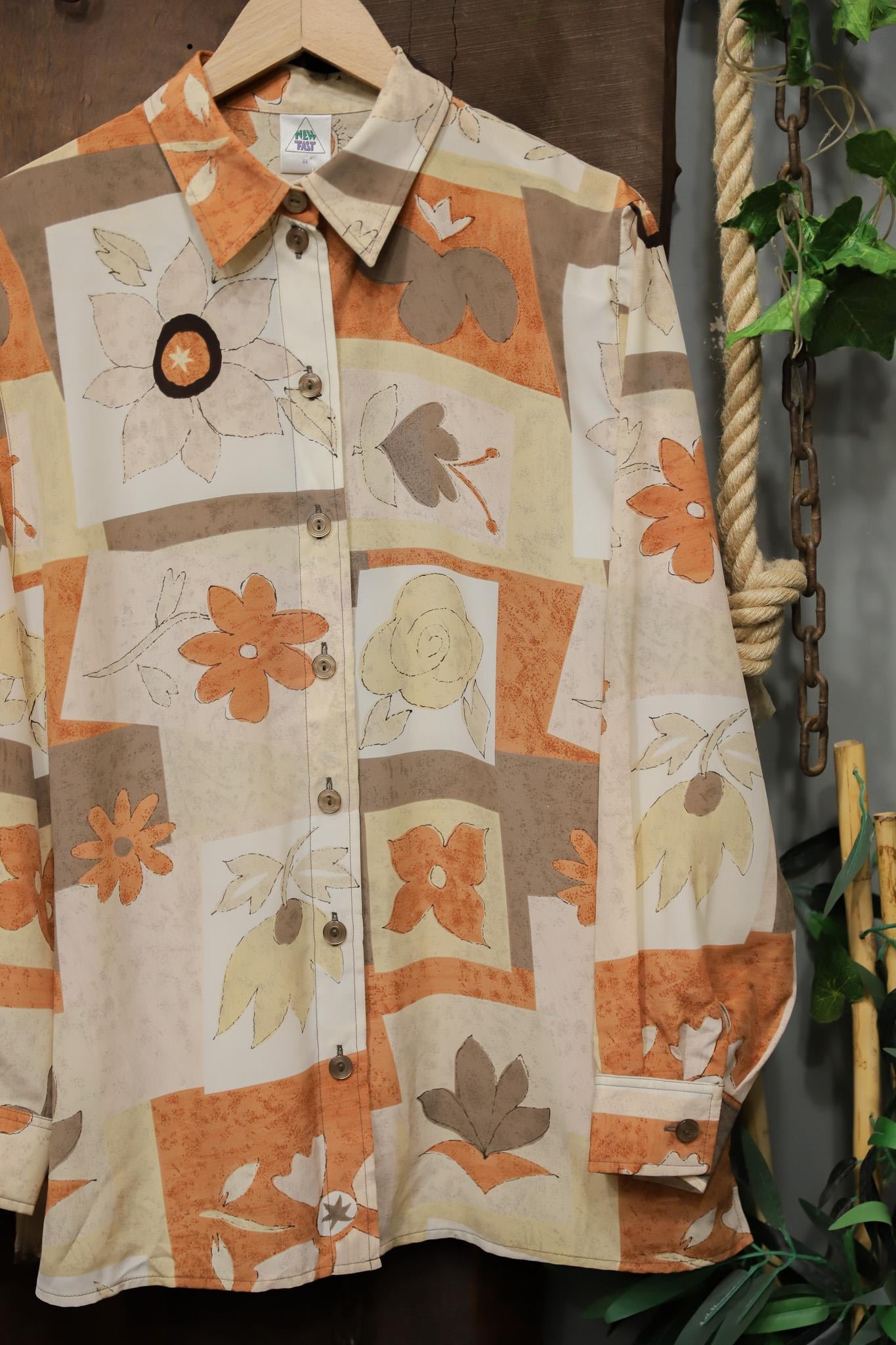 70s Classic Satin Gömlek