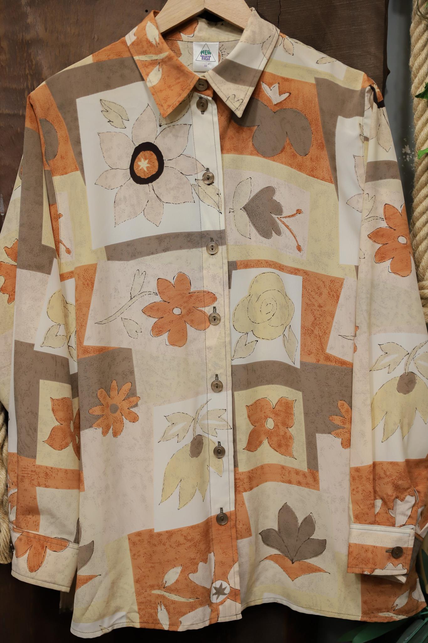 70s Classic Satin Gömlek