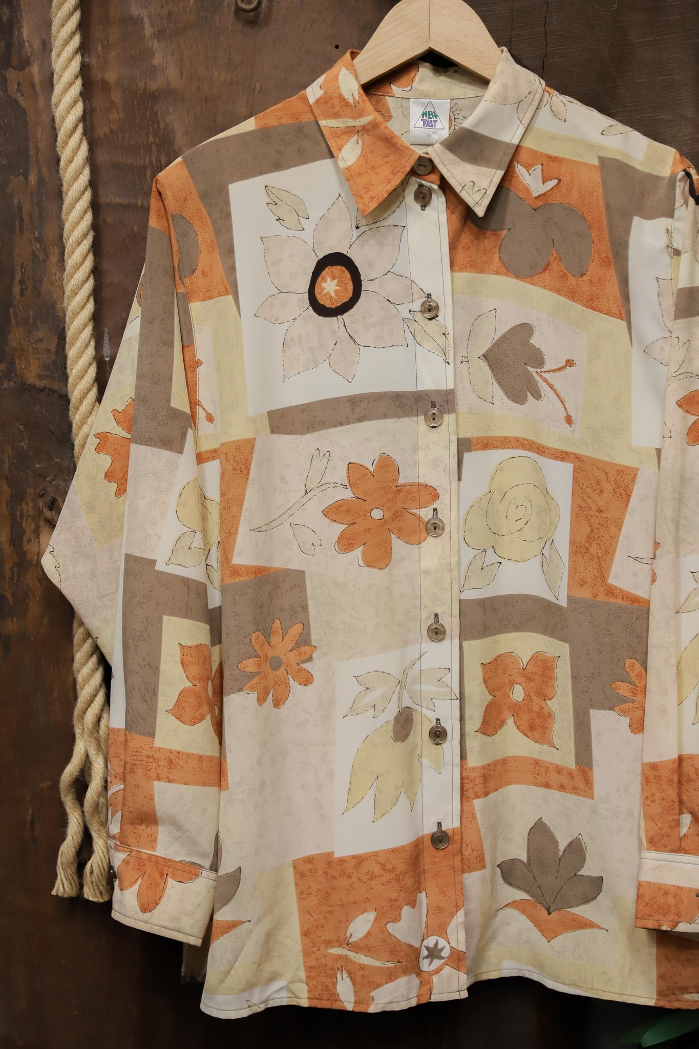 70s Classic Satin Gömlek