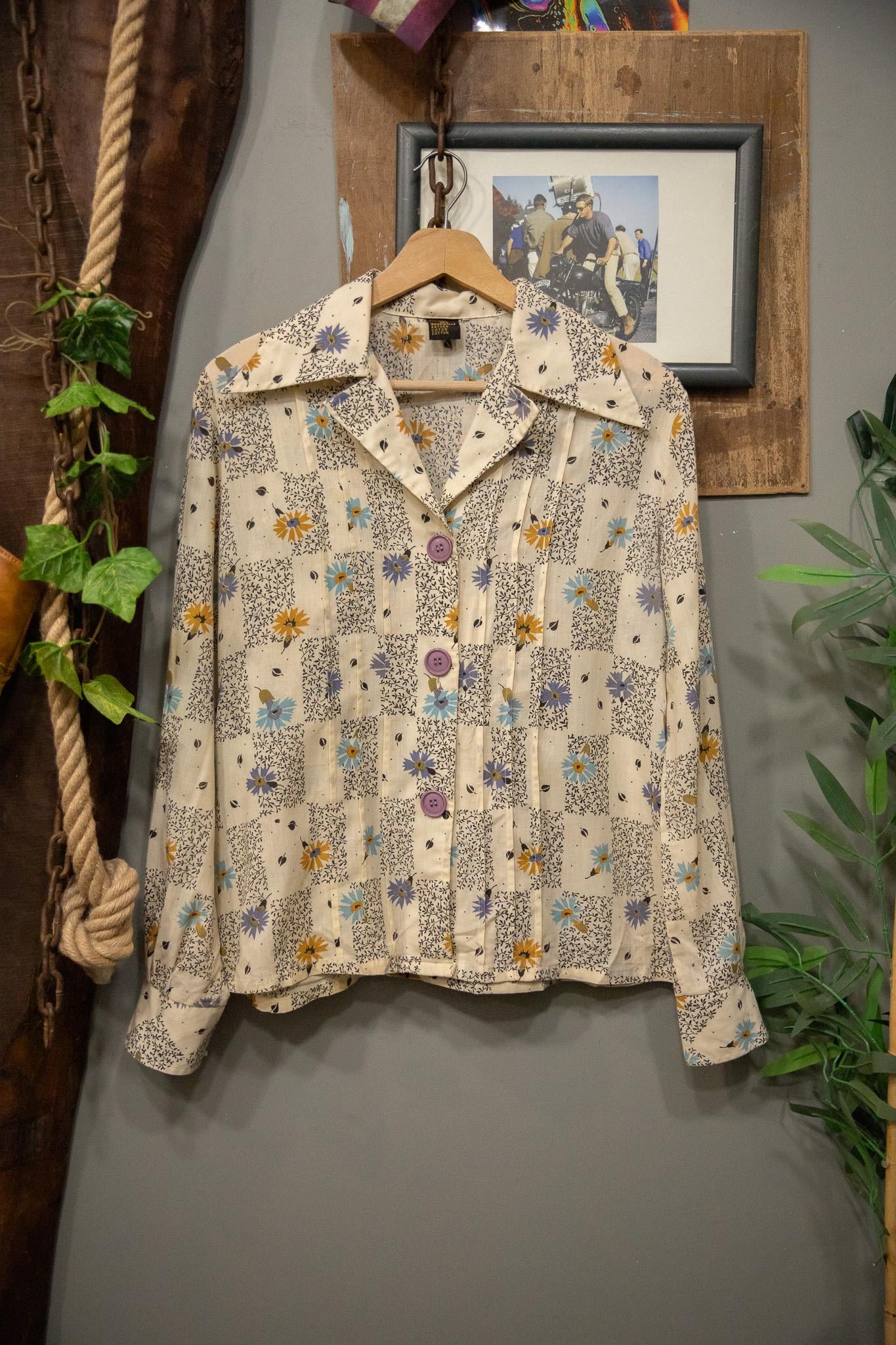 70s Dönem Kadın Gömlek