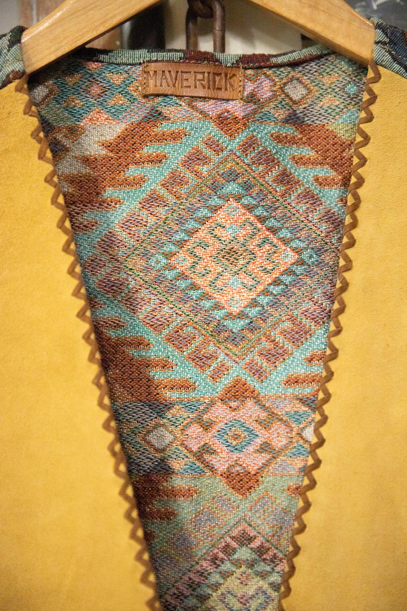 70s Golden Vest Yelek