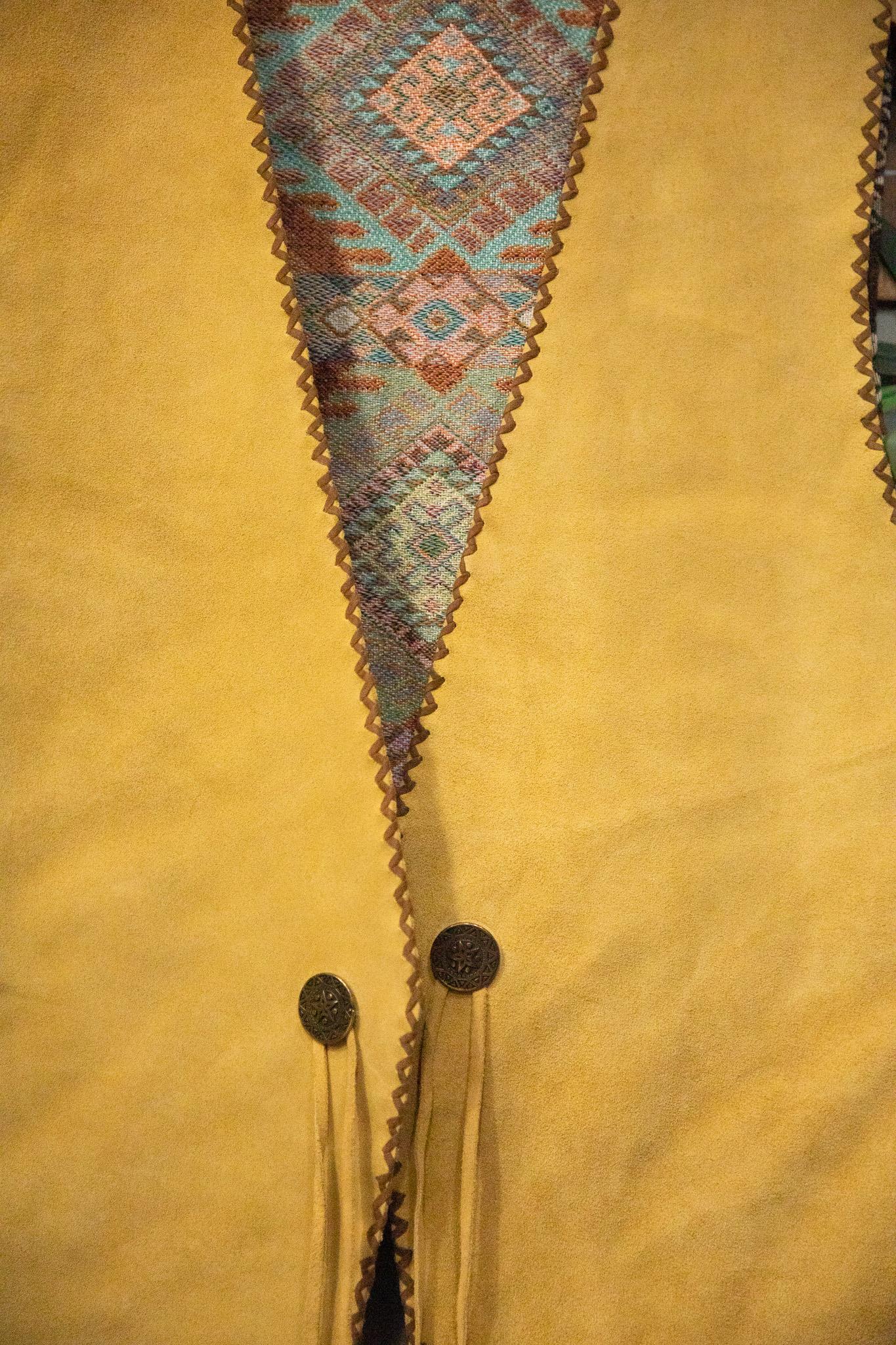 70s Golden Vest Yelek