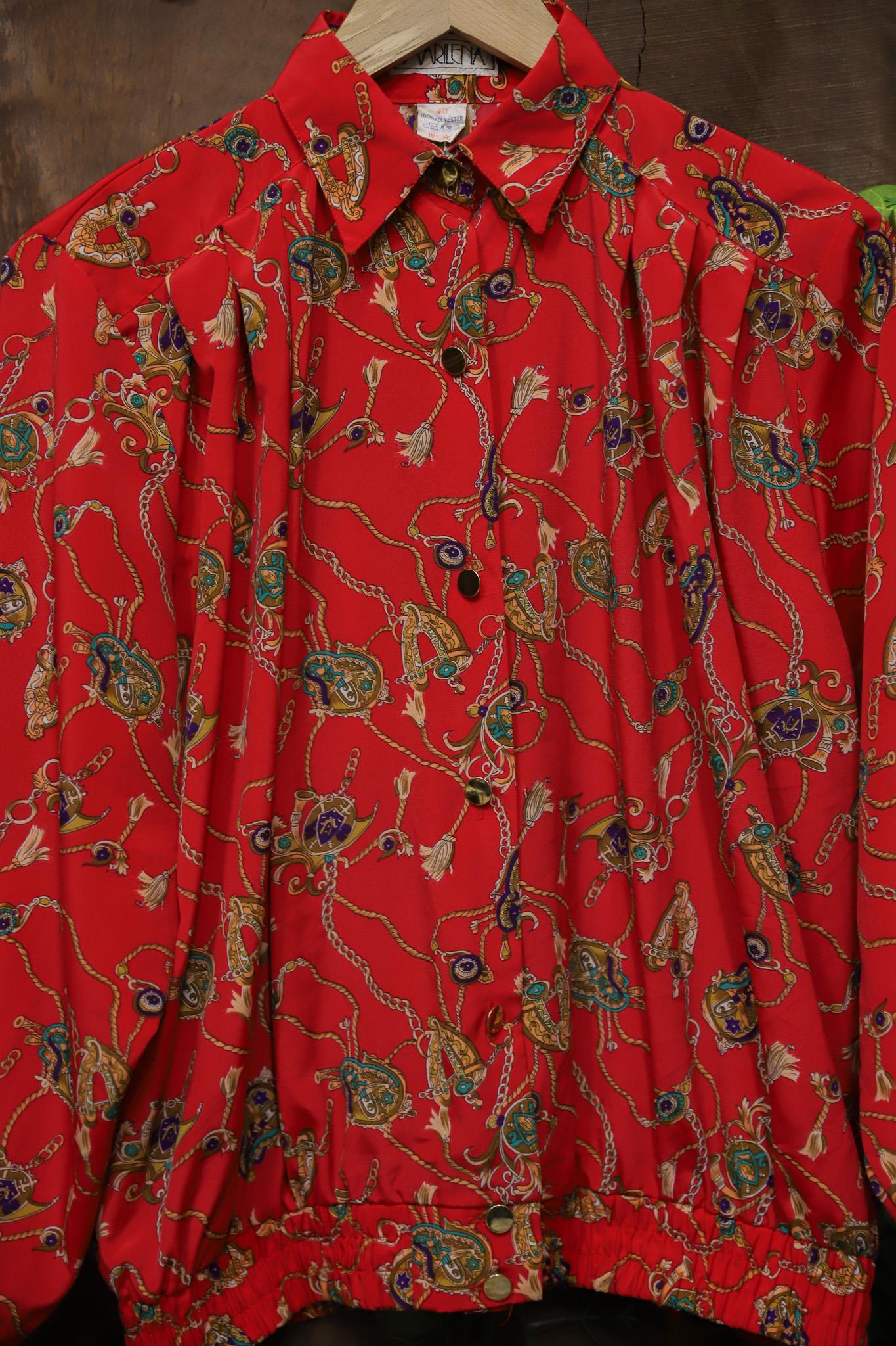 80s Baroque Chain Gömlek