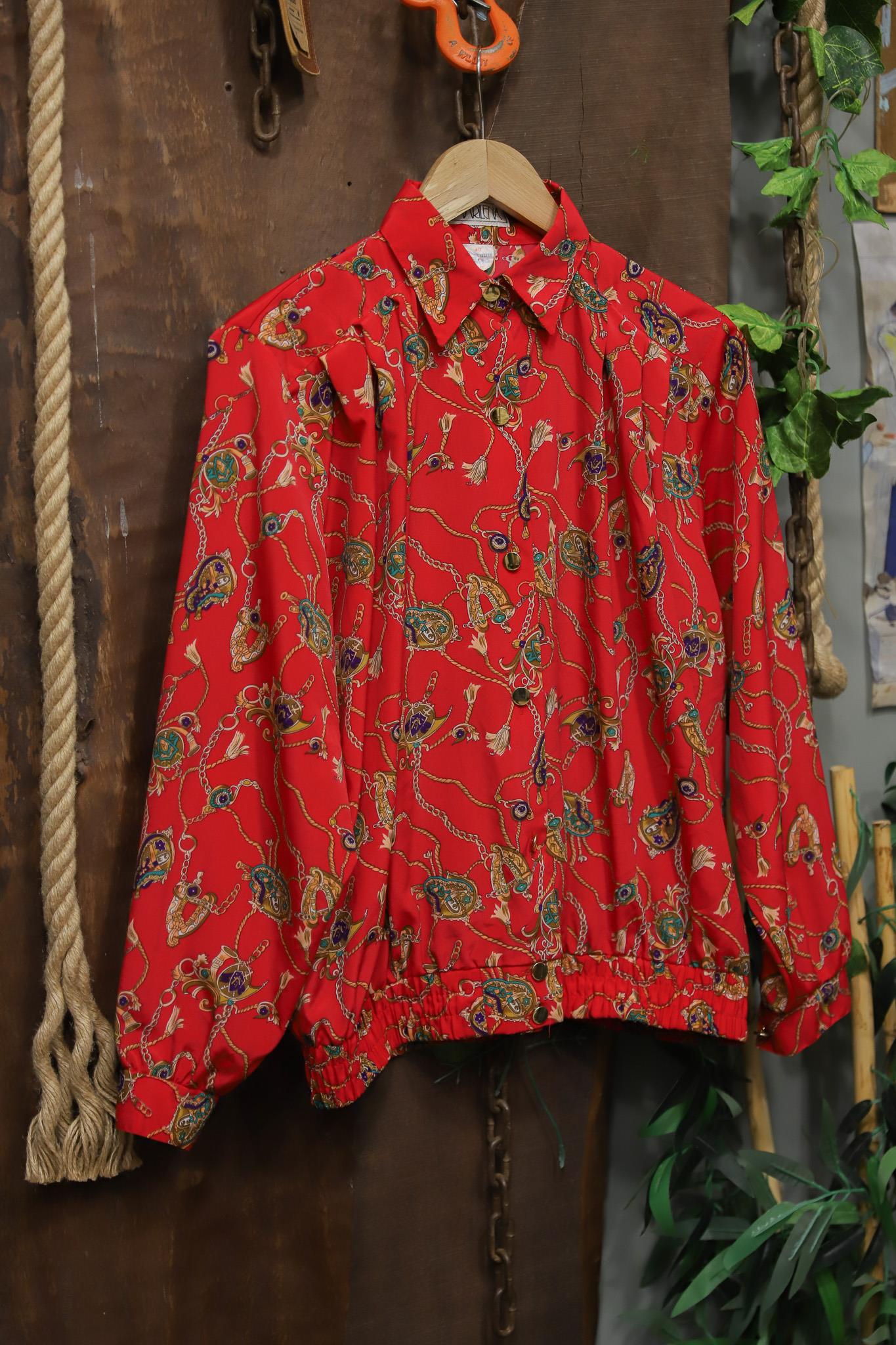 80s Baroque Chain Gömlek