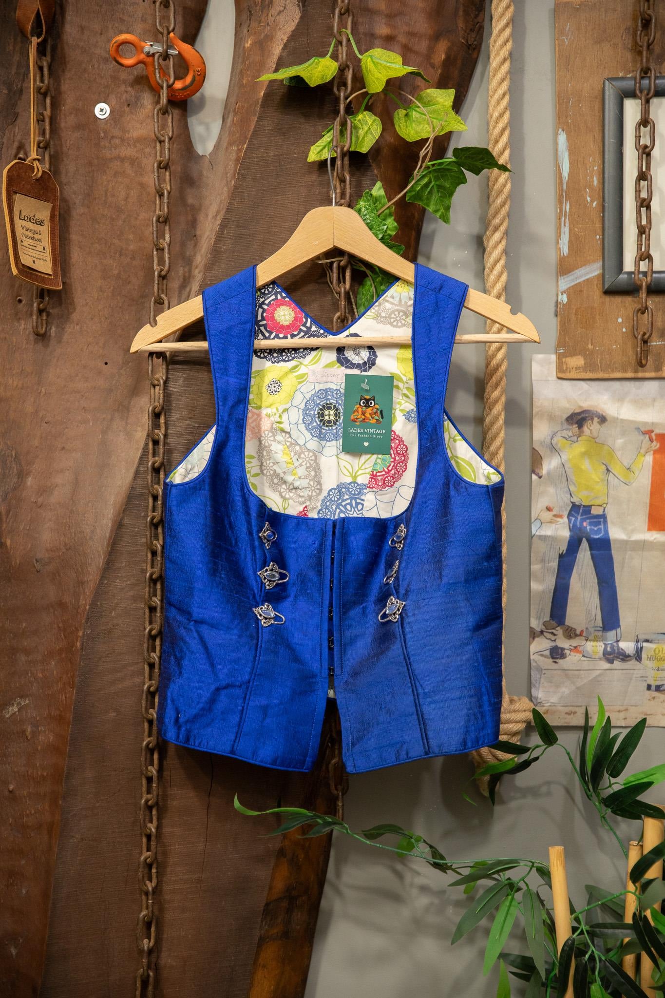 80s Dirndl Style Korse/Yelek