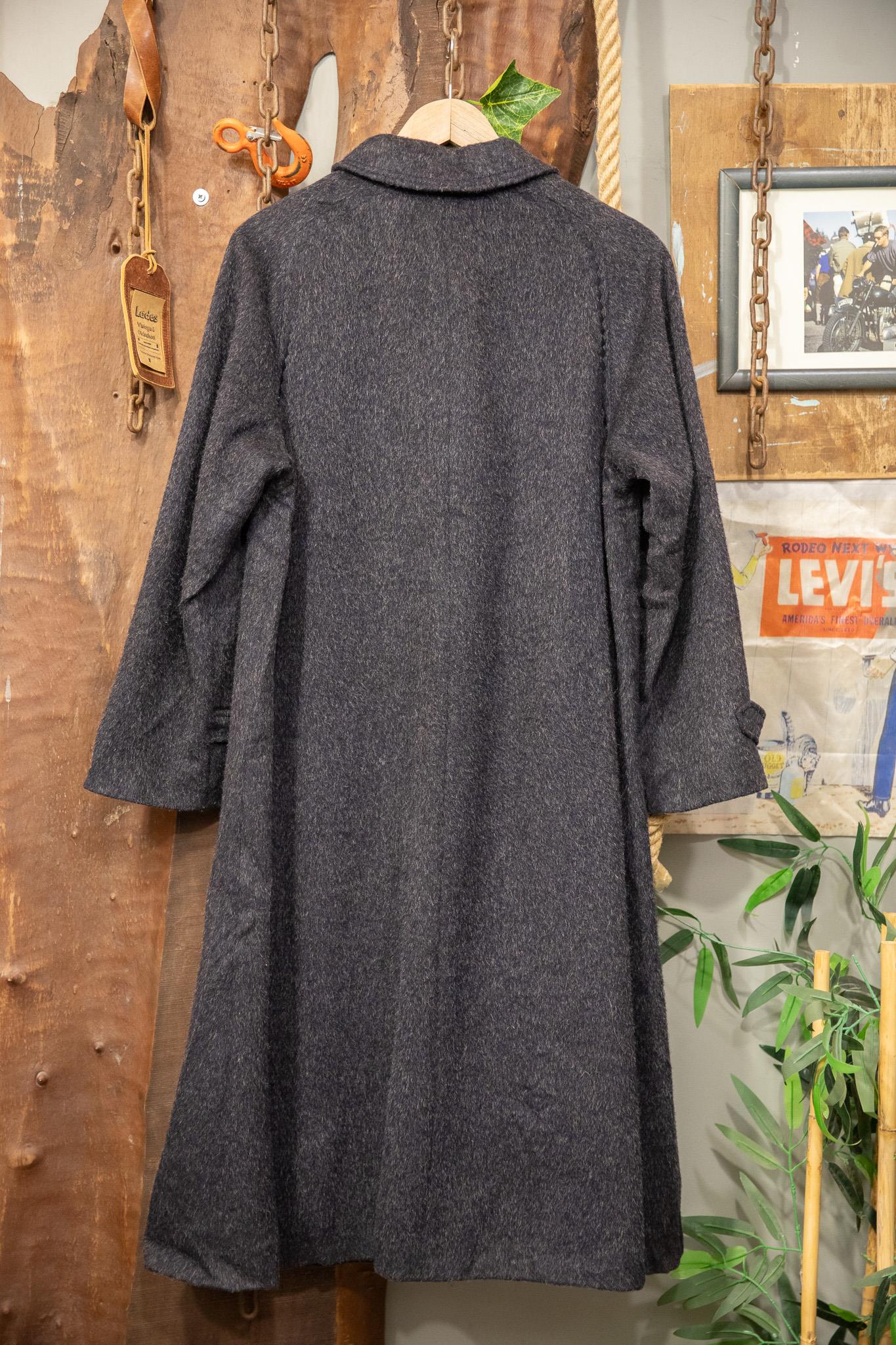 80s Elegant Oversize Wool Kaban