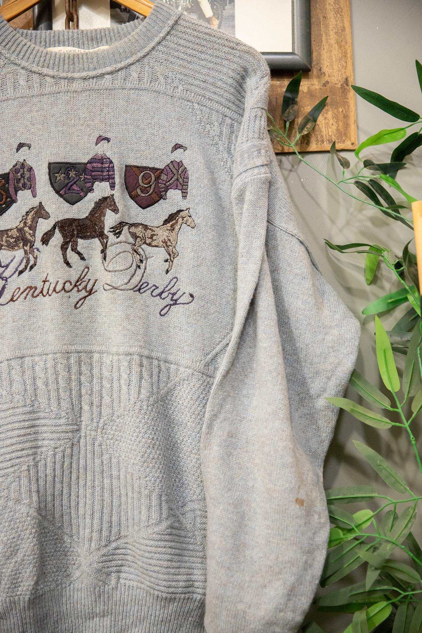 80s Equestrian Wool Kazak