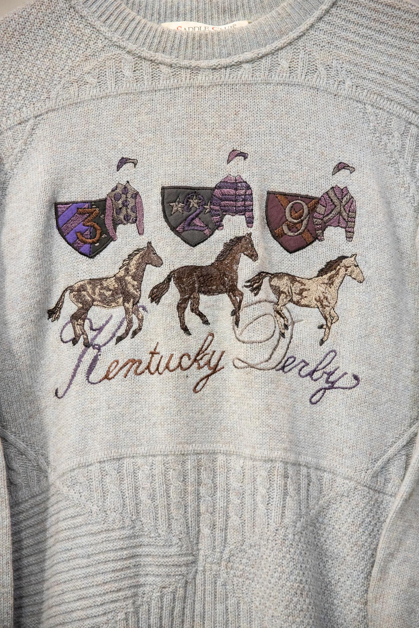 80s Equestrian Wool Kazak