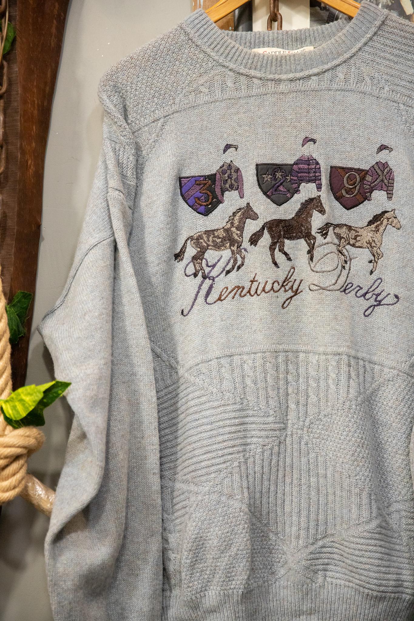 80s Equestrian Wool Kazak