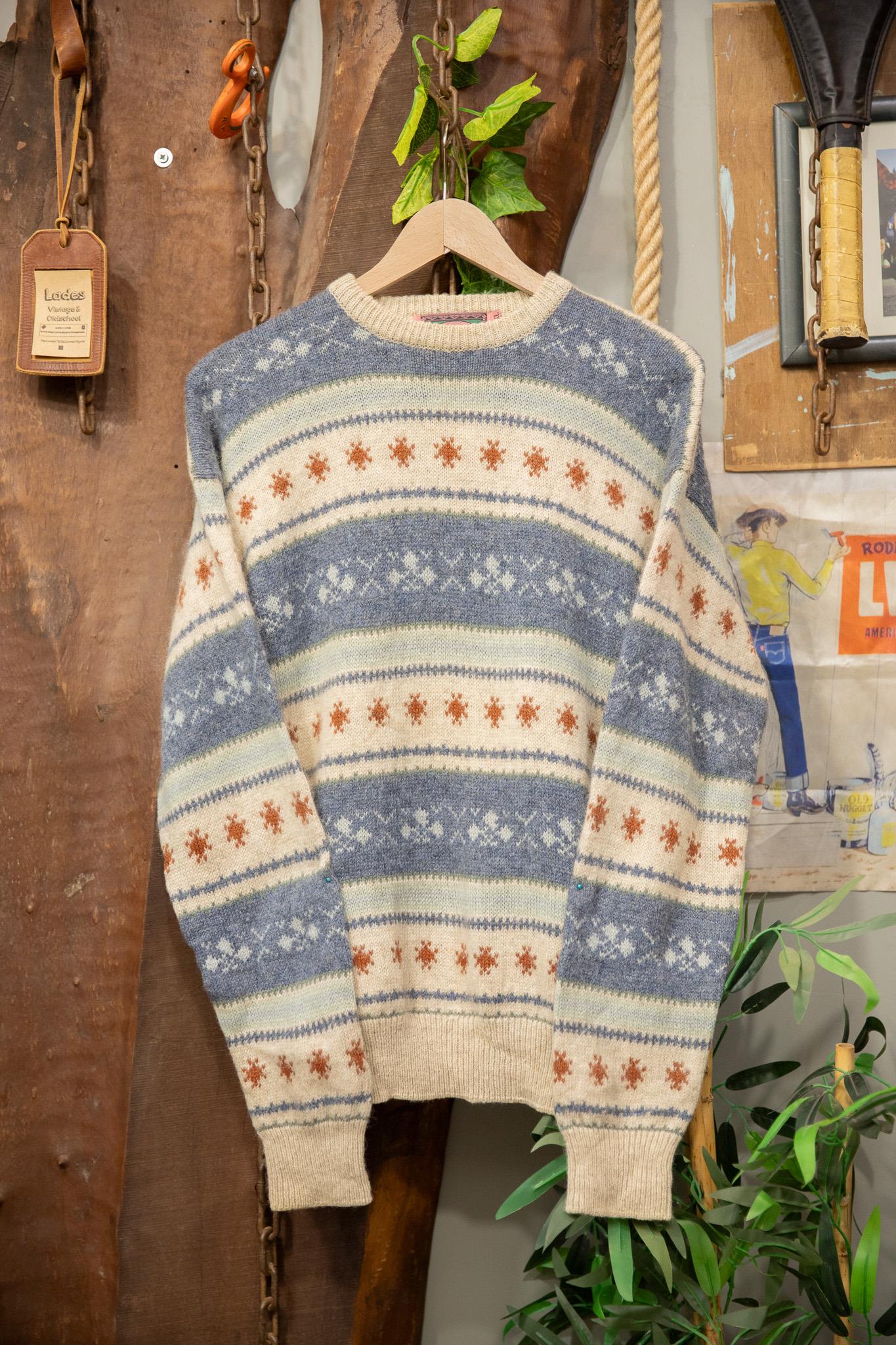 80s Nordic Wool Kazak