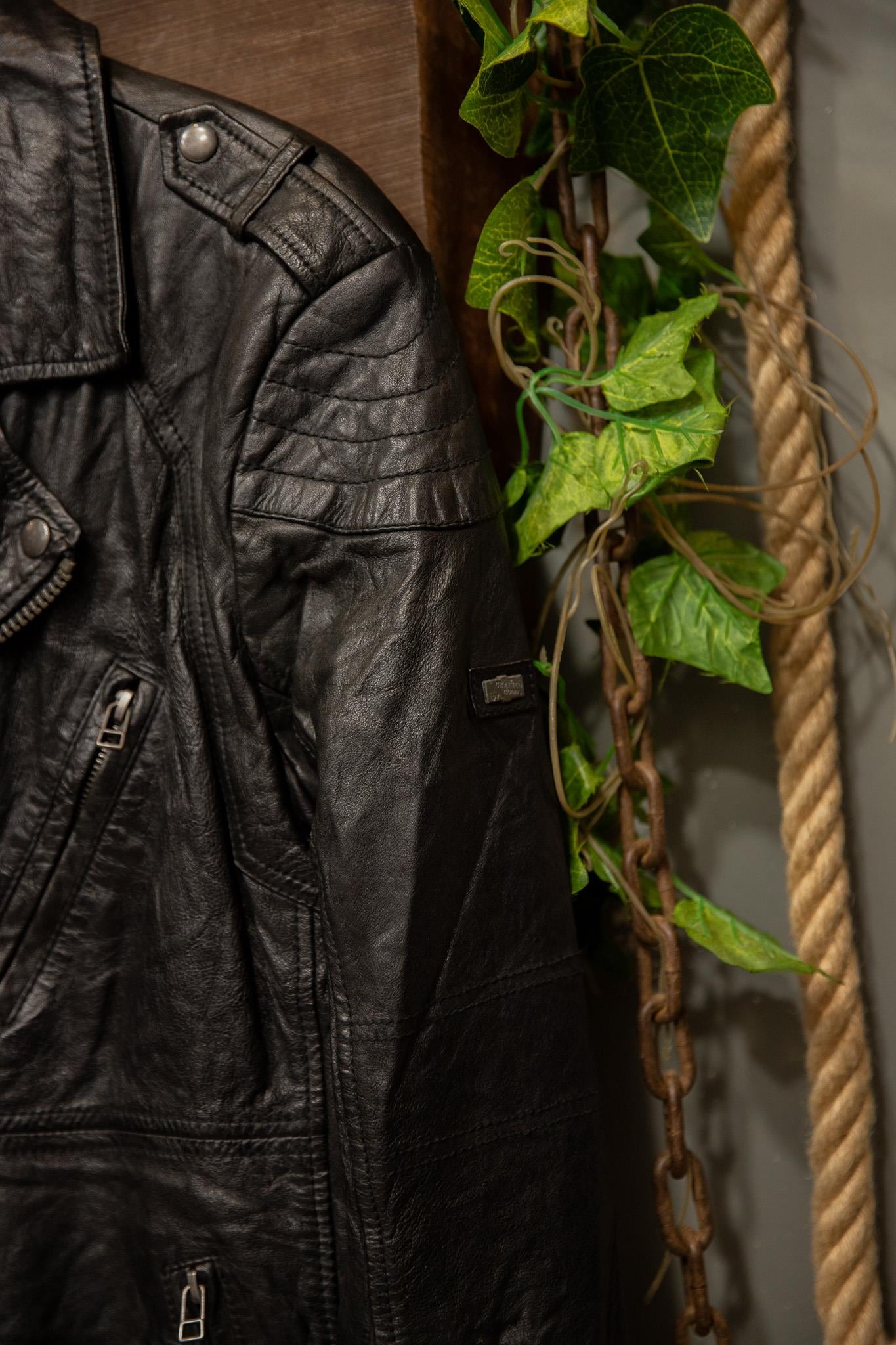 80s/90s Biker Deri Ceket