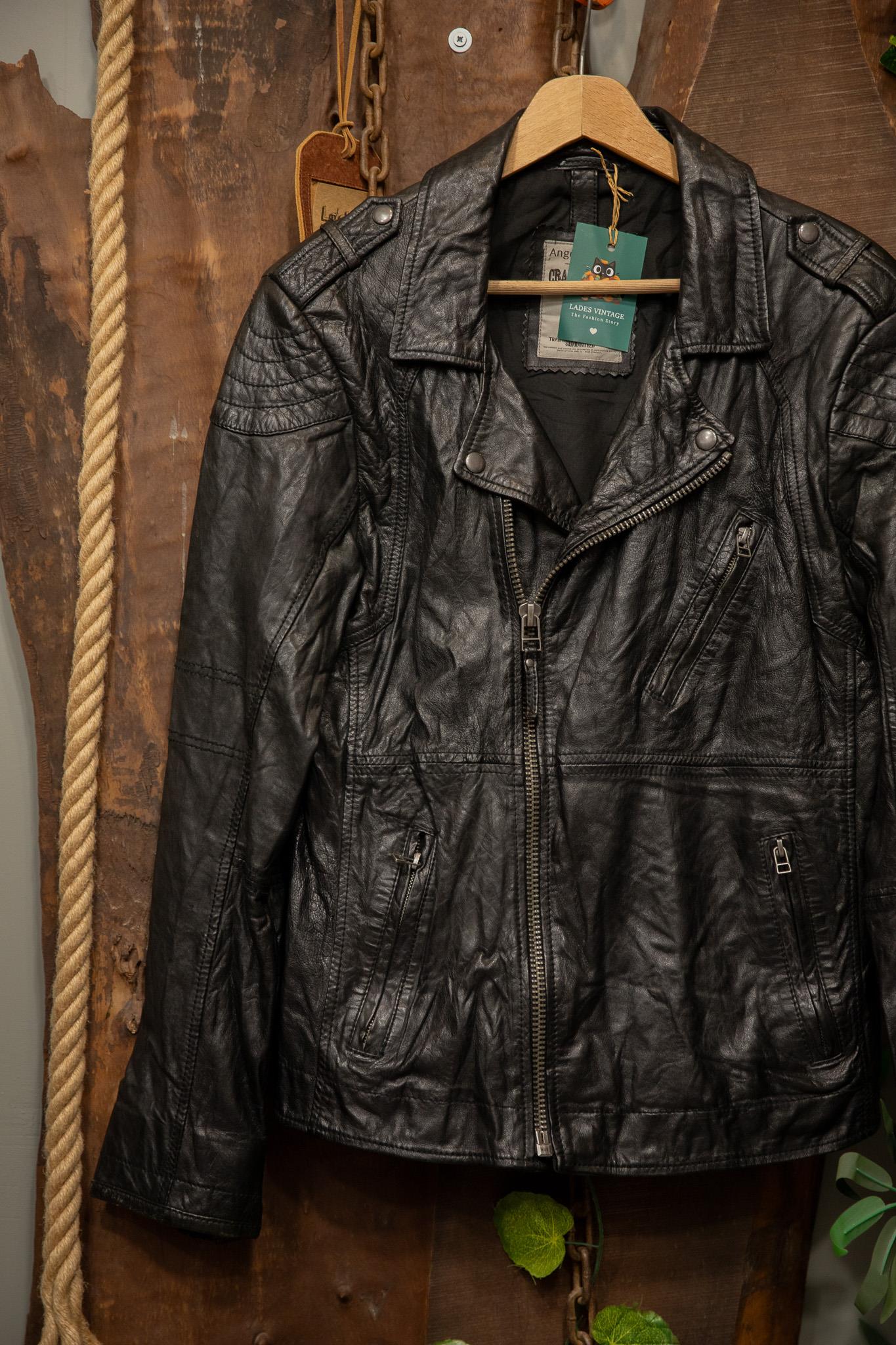 80s/90s Biker Deri Ceket