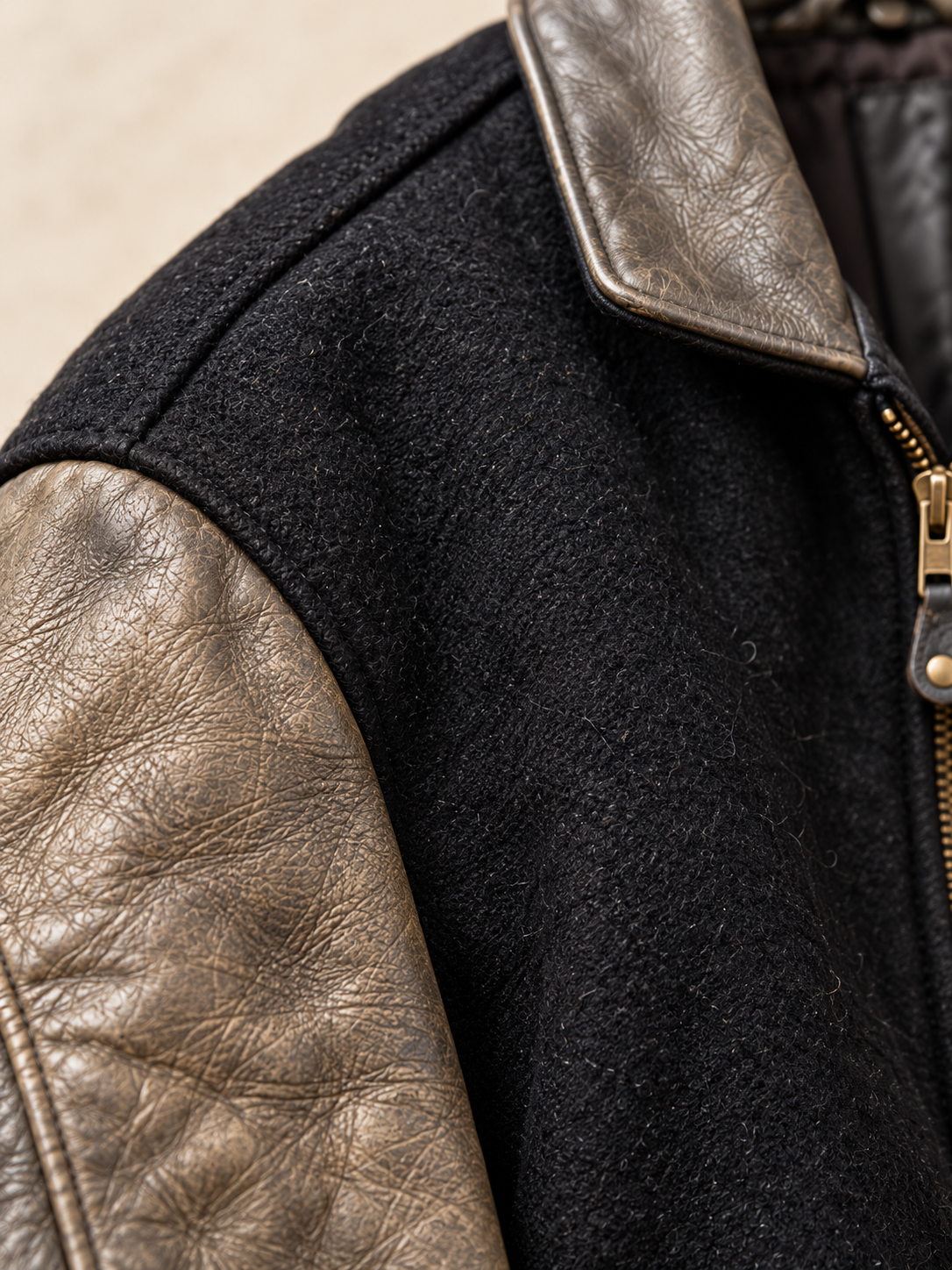 80s/90s Bomber Deri Ceket