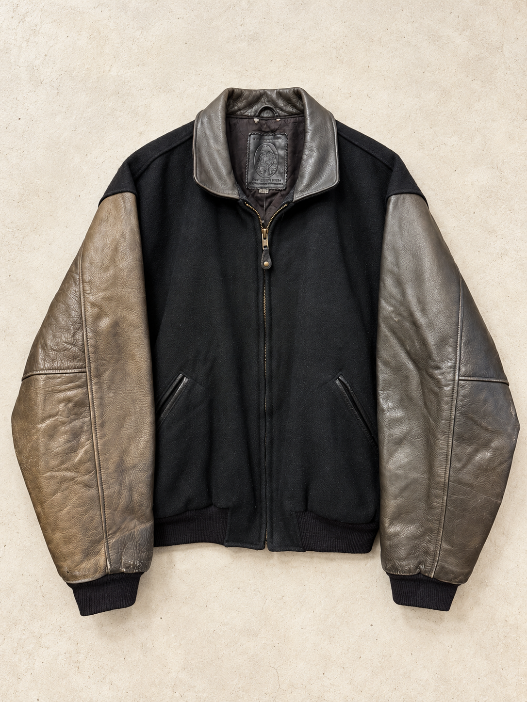 80s/90s Bomber Deri Ceket