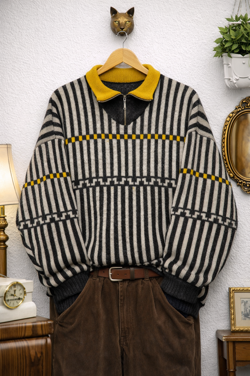 80s/90s Nordic Style Oversize Kazak