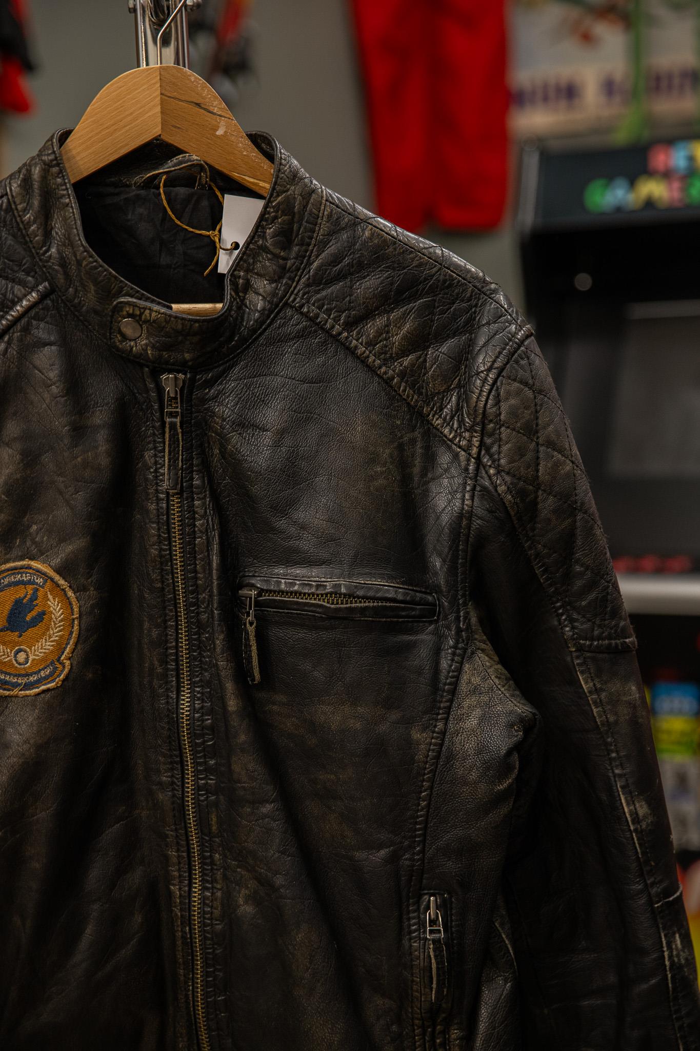 90s American Biker Tarz Unisex Deri Ceket