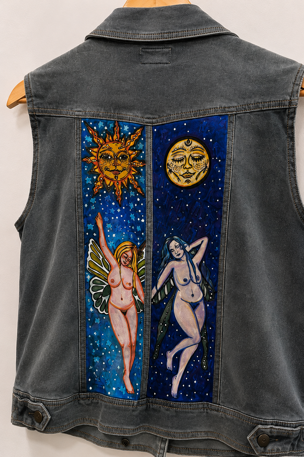 90s Celestial Art Festival Yelek